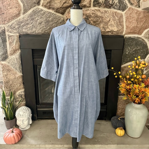 COS Dresses & Skirts - COS Boxy Denim Shirt Dress